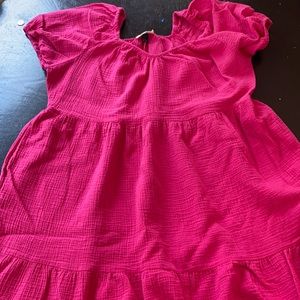 Pink universal thread dress